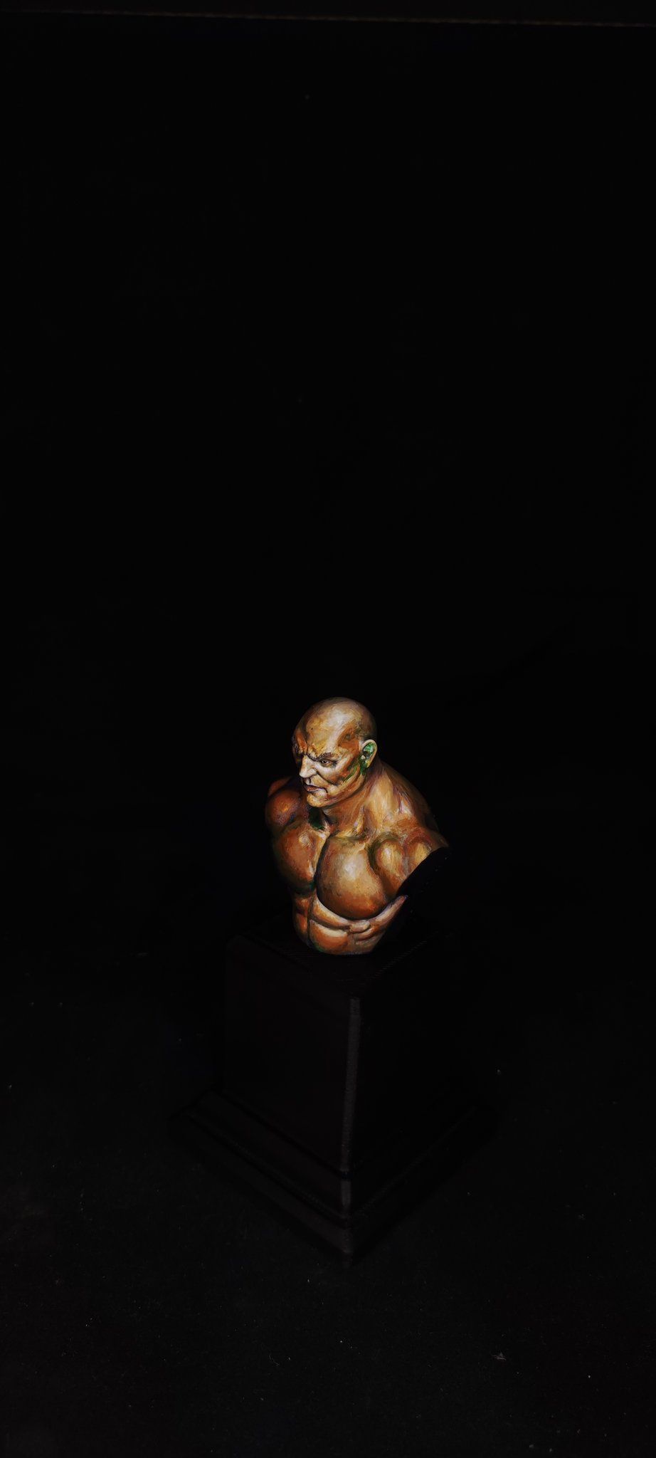 Bust Human brute
