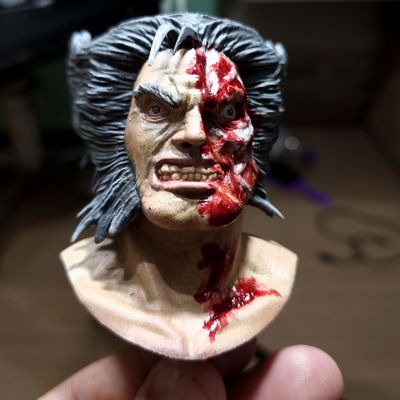 Pintura - Velho Wolverine (Old Man Logan)