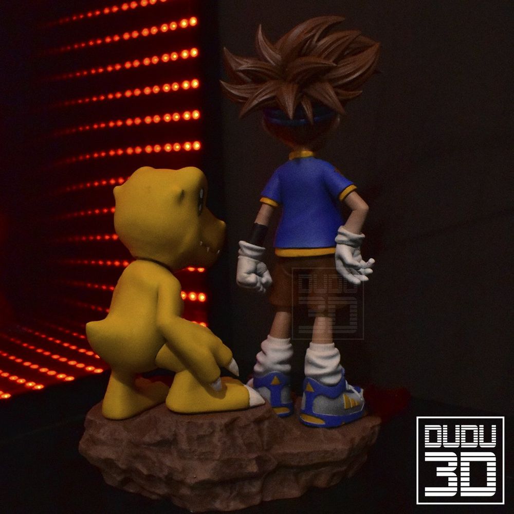 Digimon -Taichi Kamiya "Tai" e Agumon