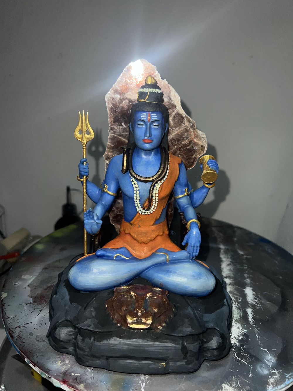 Shiva com Muscovita