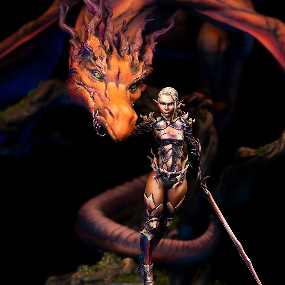 Elf and the Dragon