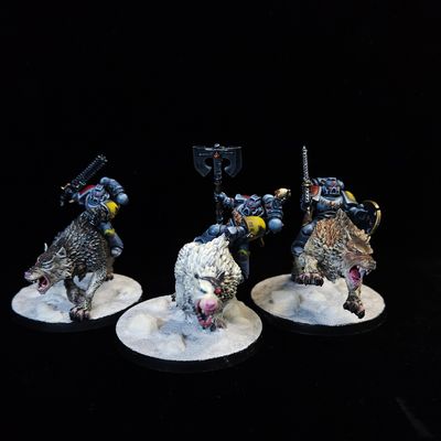 Thunderwolf Cavalry - Space Wolves