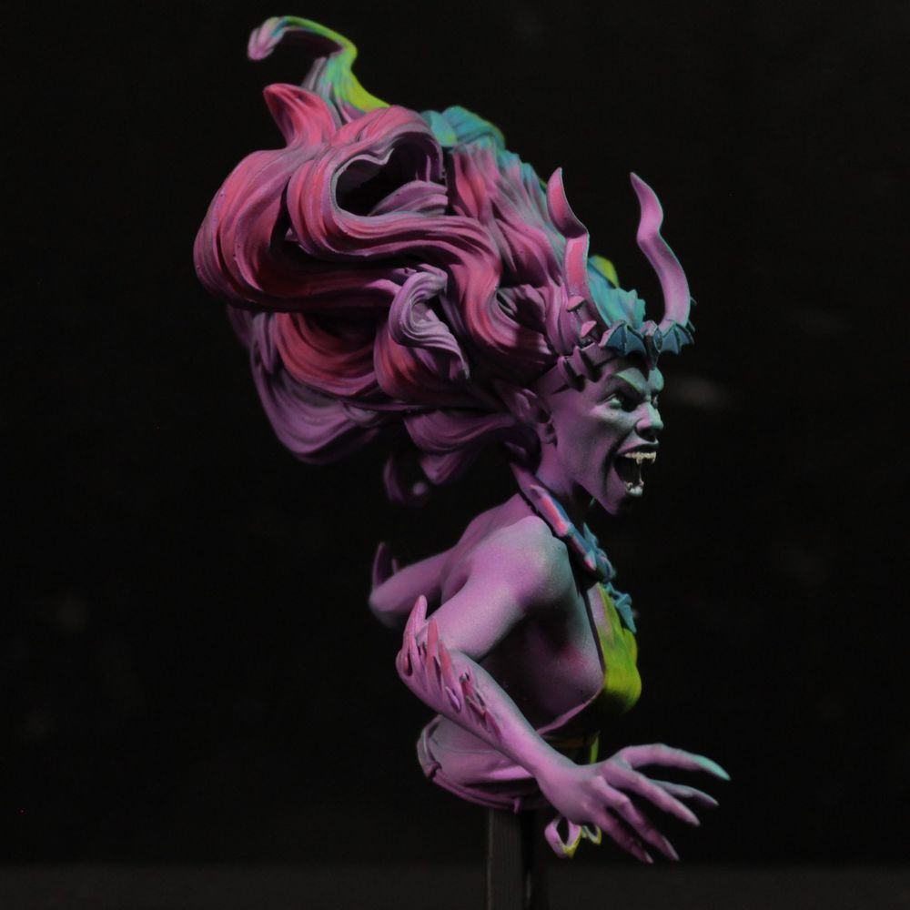 Marishka - The incarnation of night - Color version