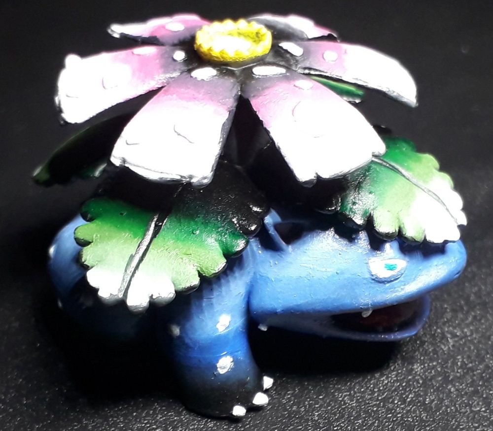 Venusauro Pokémon com tinta óleo