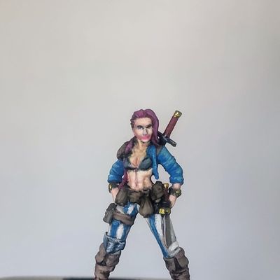 Moça guerreira