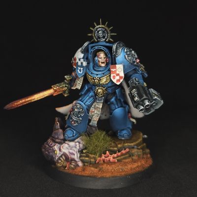 Captain in Terminator Armour