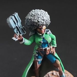 Black girl Cyber Forge