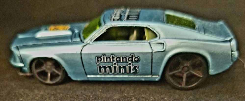 Pintando Miniaturas - MUSTANG - Hot Wheels