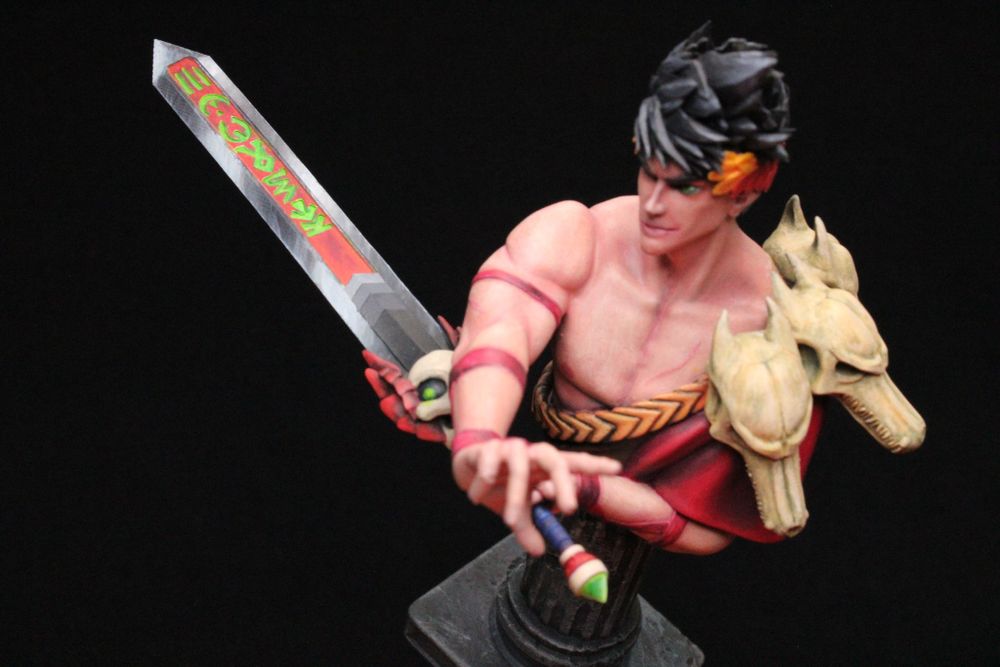 Busto Zagreus - Hades - H3llcreator