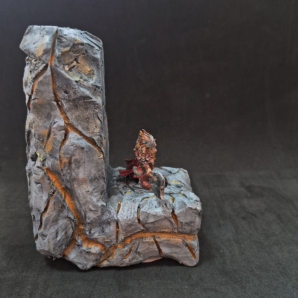 Anão Guerreiro + Diorama