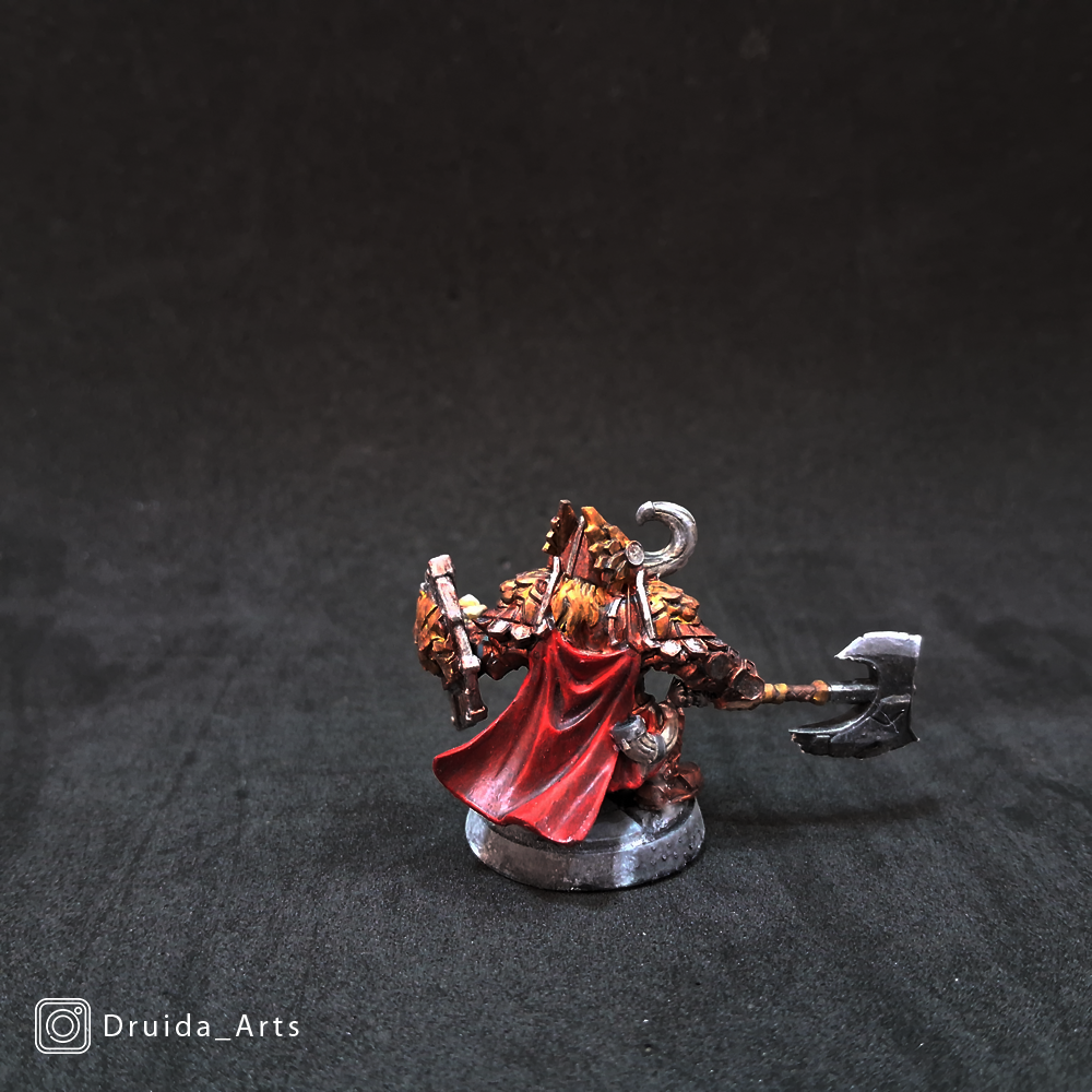 Anão Guerreiro + Diorama