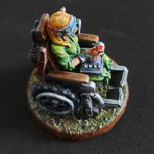 Girl wheelchair