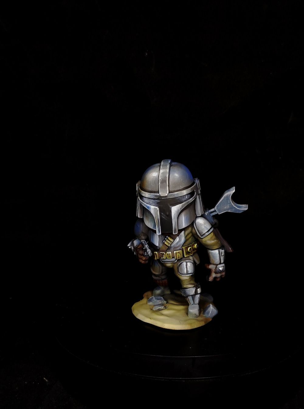 Chibi Mandalorian
