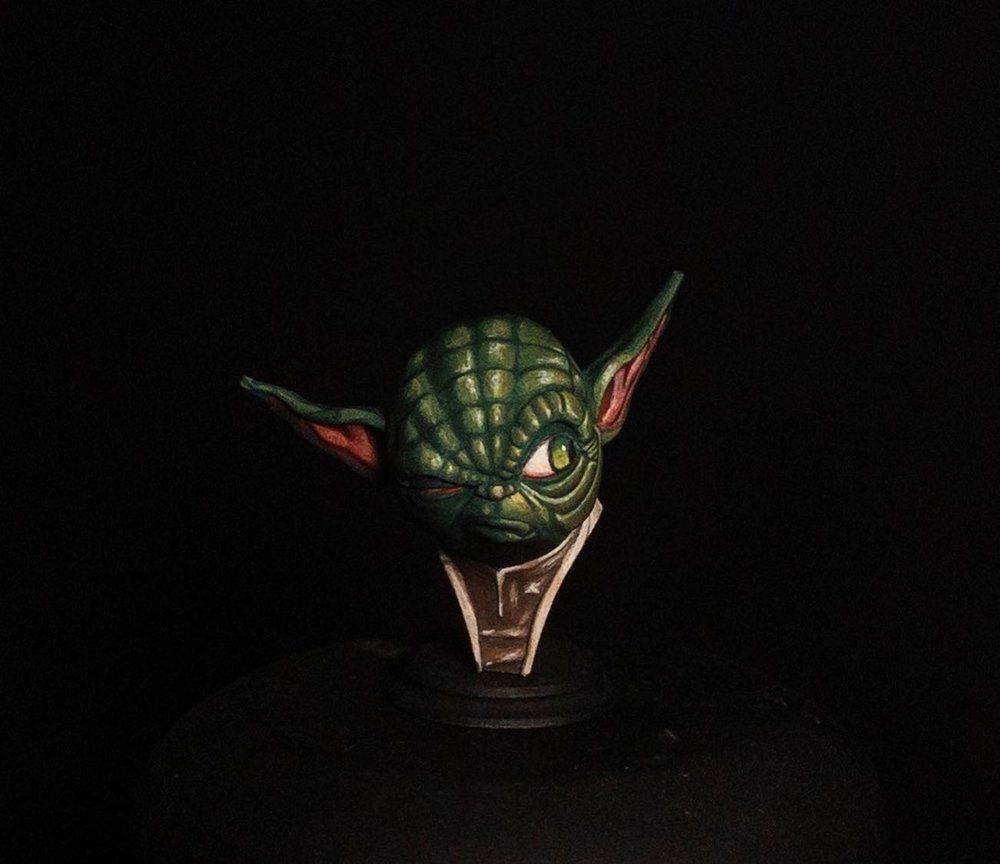 Suspicious Yoda - Bust version