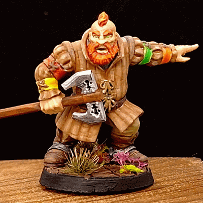 Bori van Gilden, Guerreiro Anão – A Witcher Contract
