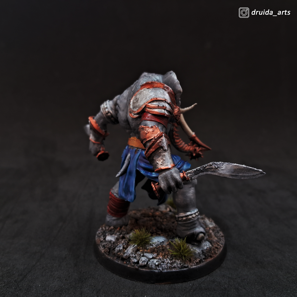 Homem Elefante + Diorama Quadro