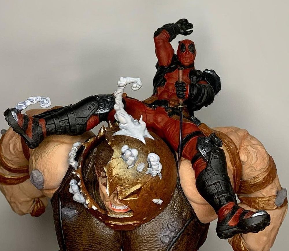 Juggernaut and Deadpool