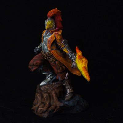 Guerreiro da espada de fogo