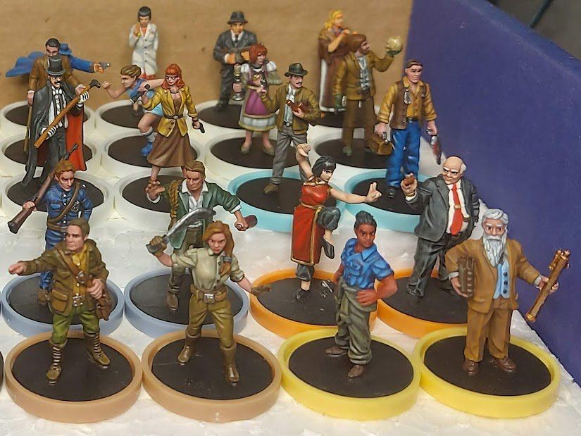 Minis do Mansions of Madness - Completo