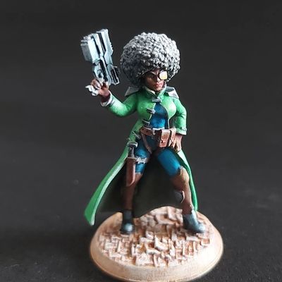 Black girl Cyber Forge