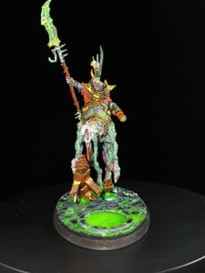 Skaven - Clawlord on a Gnaw-beast