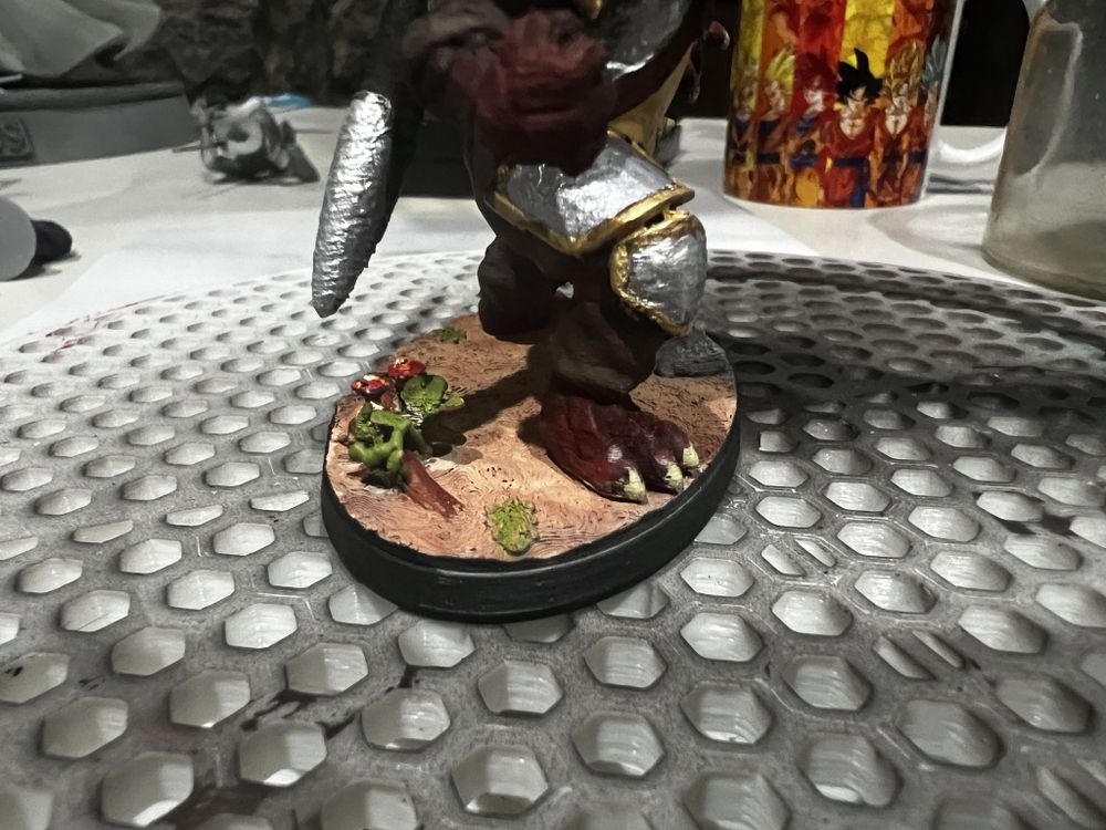 Red dragon knight
