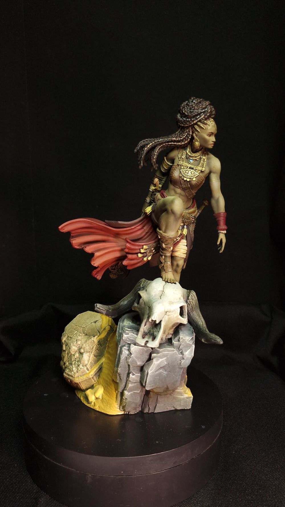 Fierce Elzebe the Warrior Queen Dark horrors of "The Fairest of them all