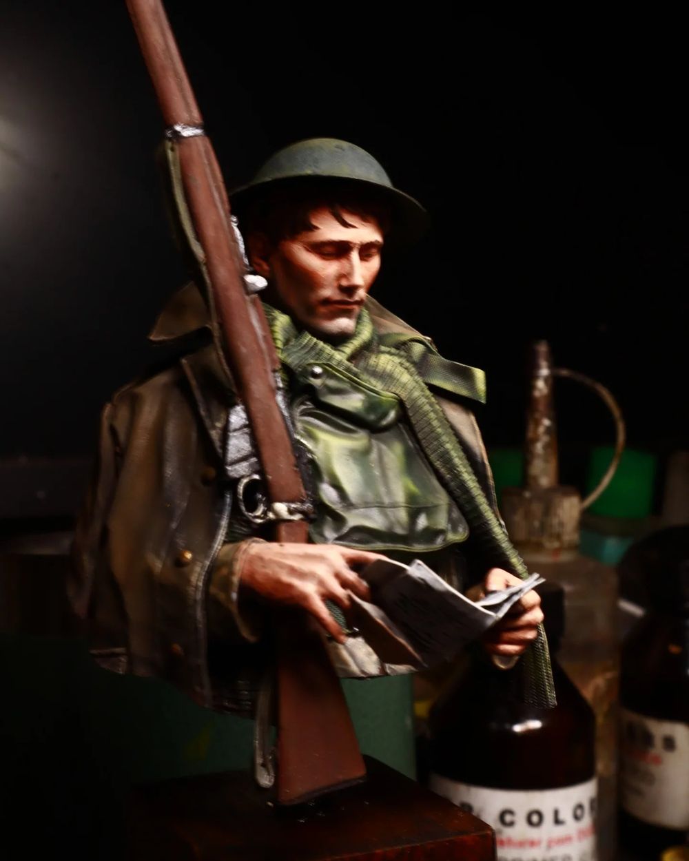 Soldado inglês Primeira Guerra