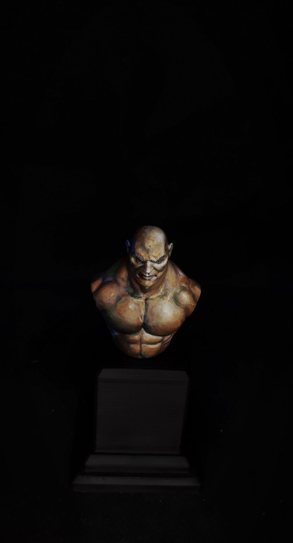 Bust Human brute