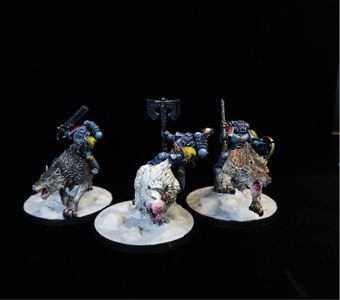Thunderwolf Cavalry - Space Wolves