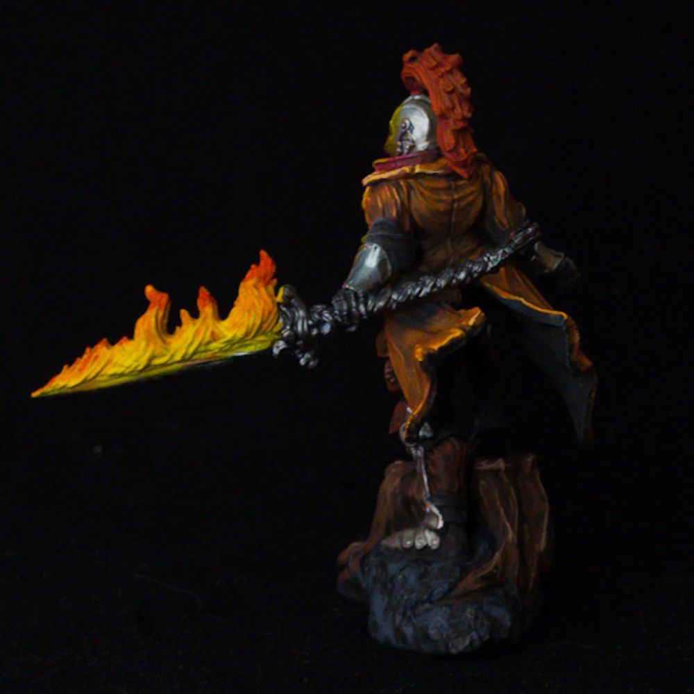 Guerreiro da espada de fogo