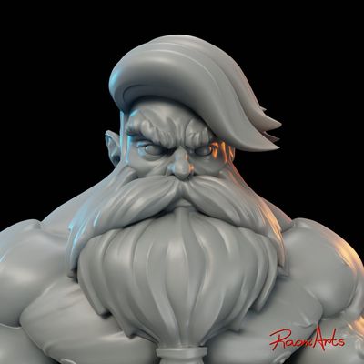 Forged in Hell (Sculpture)