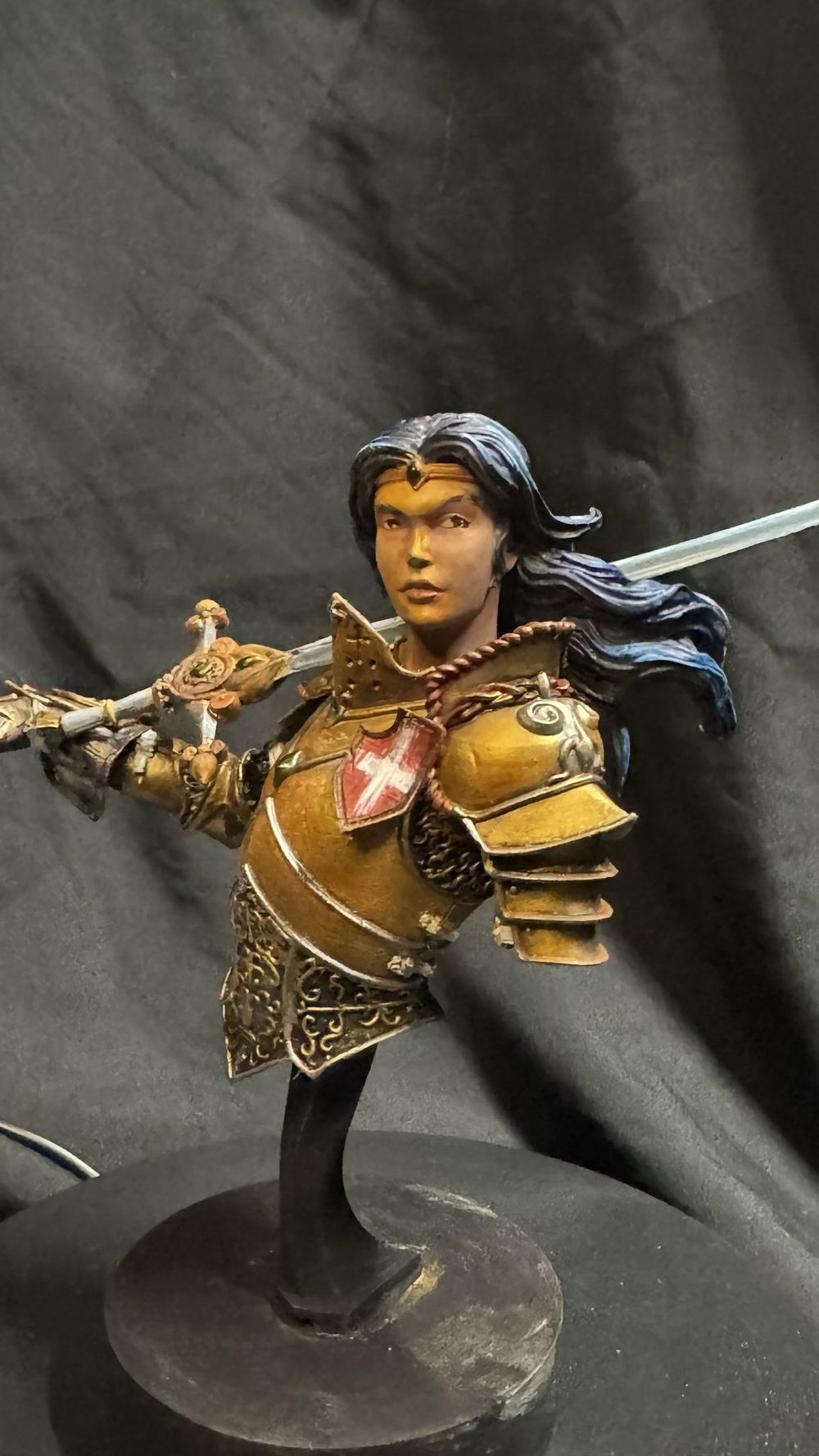 Busto guerreira