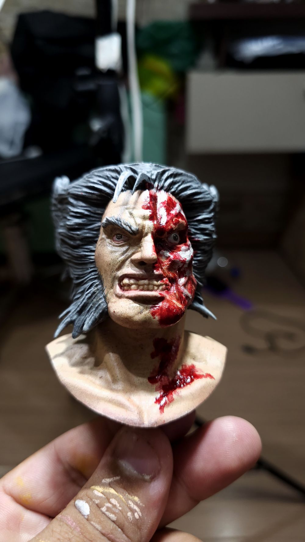 Pintura - Velho Wolverine (Old Man Logan)