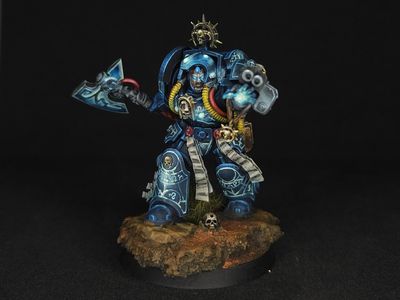 Librarian in Terminator Armour