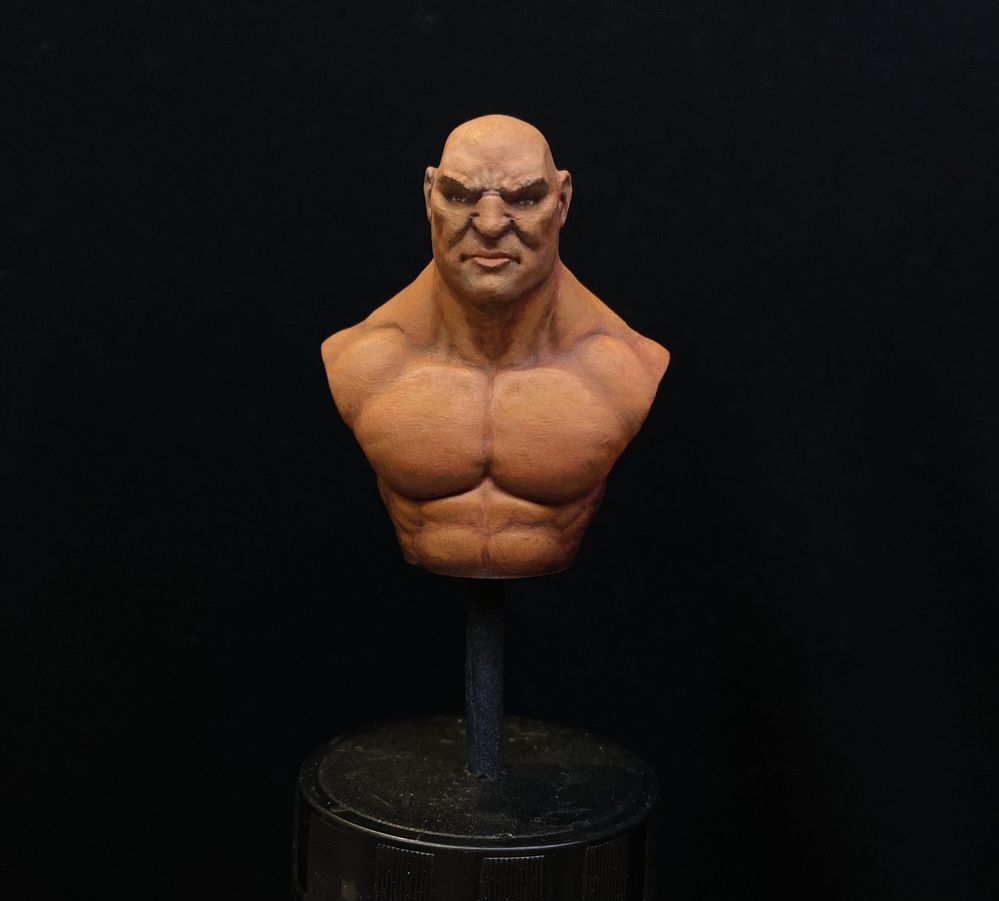 paint along - bust - skin
