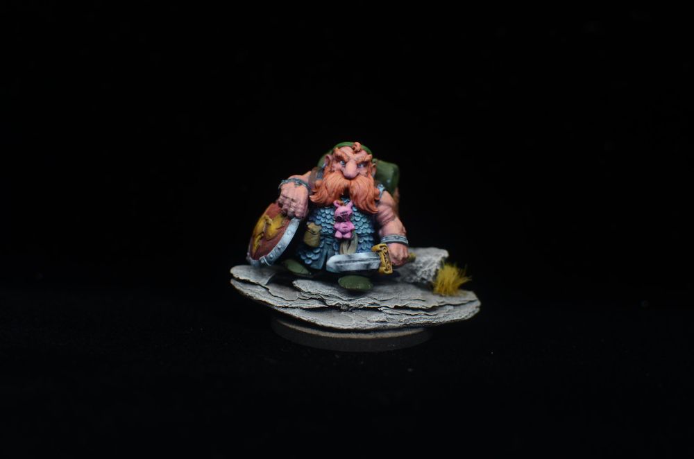 Dwarf Warrior from Durgin Paint Forge Studio