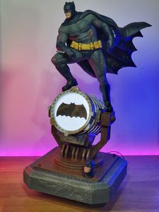 Batman on bat signal