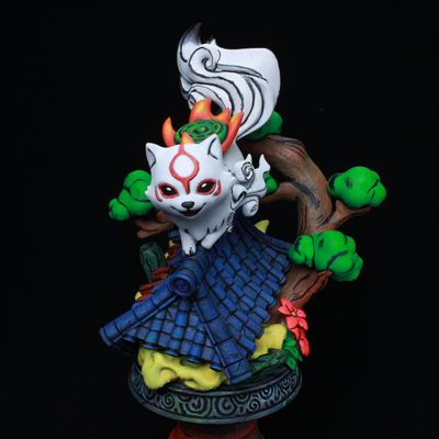 Chibi Amaterasu - Okami - Nom Nom Figures