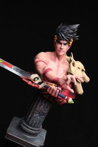 Busto Zagreus - Hades - H3llcreator