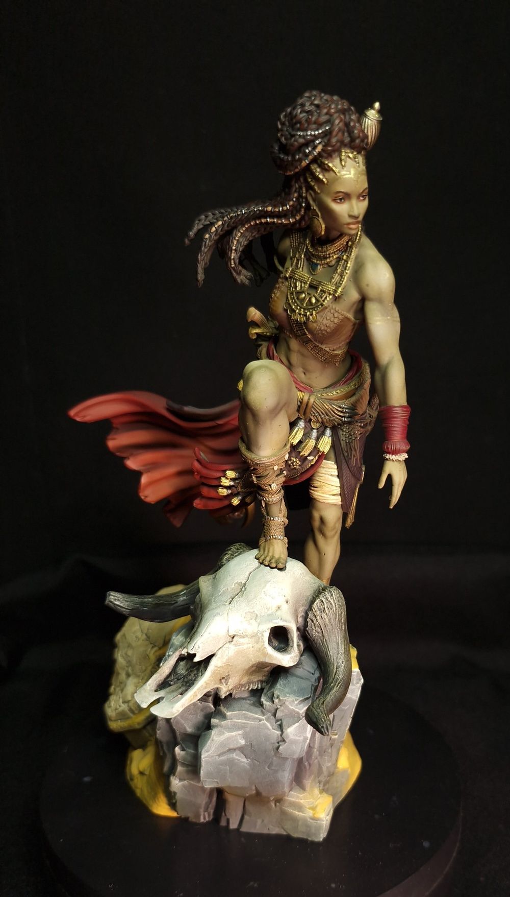 Fierce Elzebe the Warrior Queen Dark horrors of "The Fairest of them all