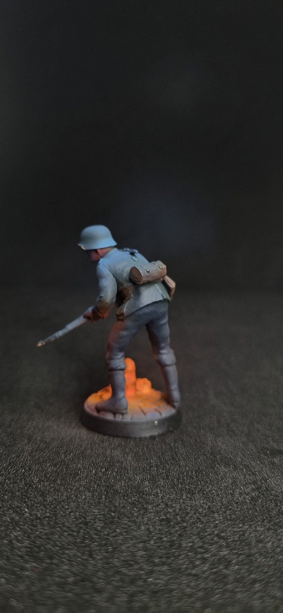 Soldado do grupo de observação alemão