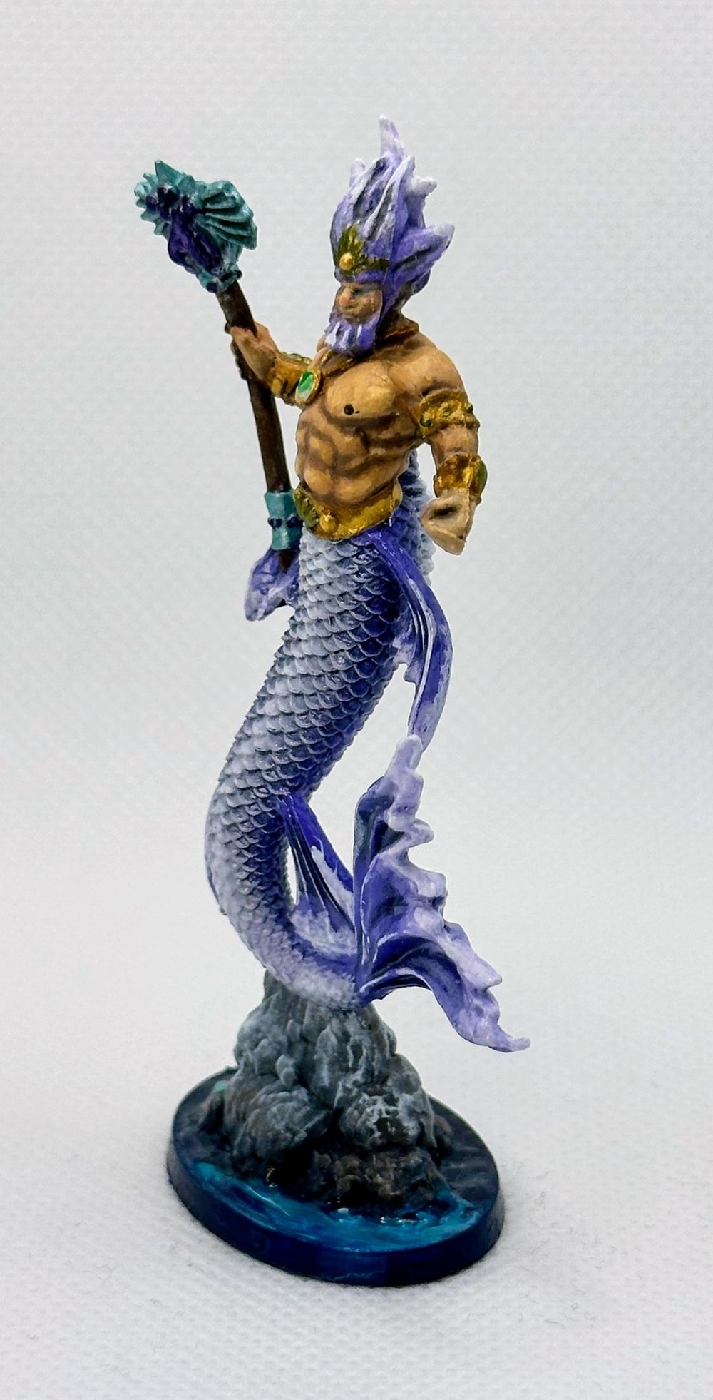 Mermaid King - Reaper Bones Black