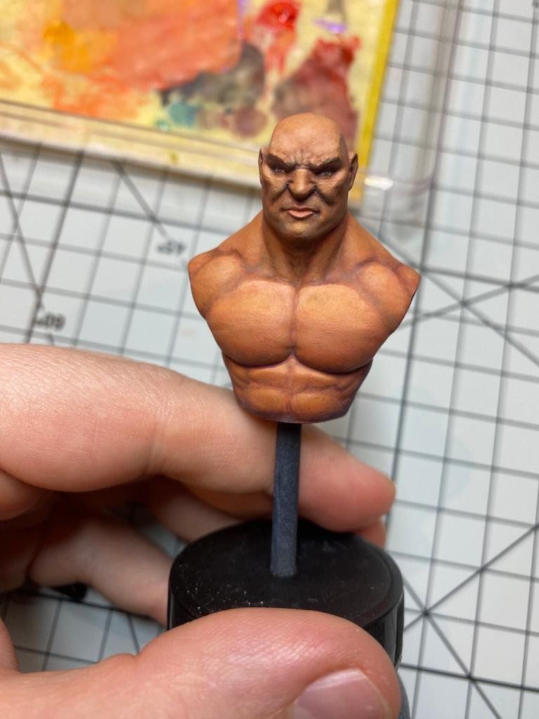 paint along - bust - skin