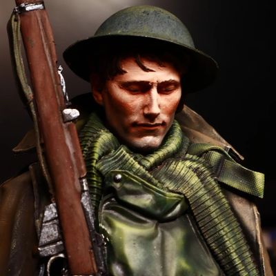 Soldado inglês Primeira Guerra