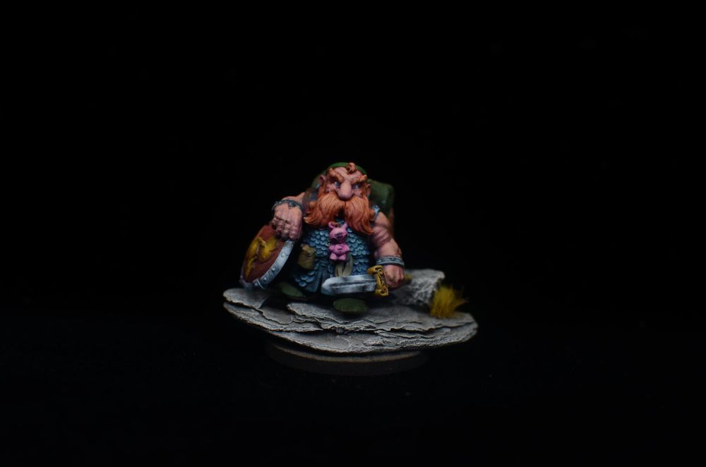 Dwarf Warrior from Durgin Paint Forge Studio