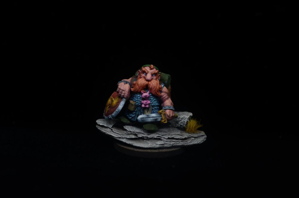 Dwarf Warrior from Durgin Paint Forge Studio