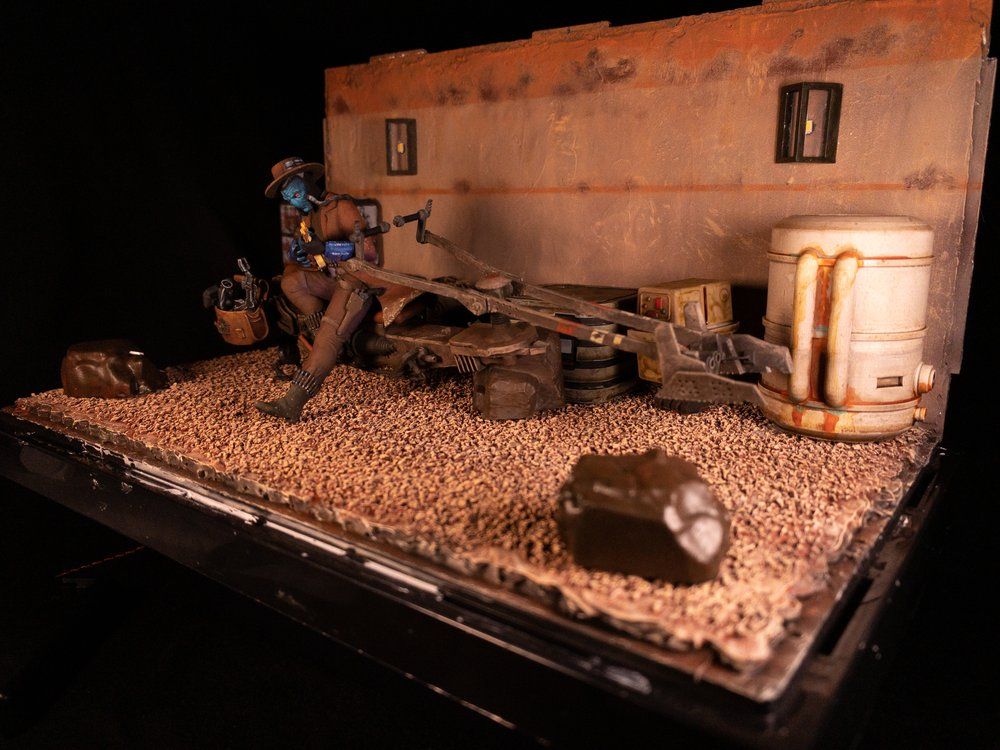 Cad Vaughan Bane - Diorama