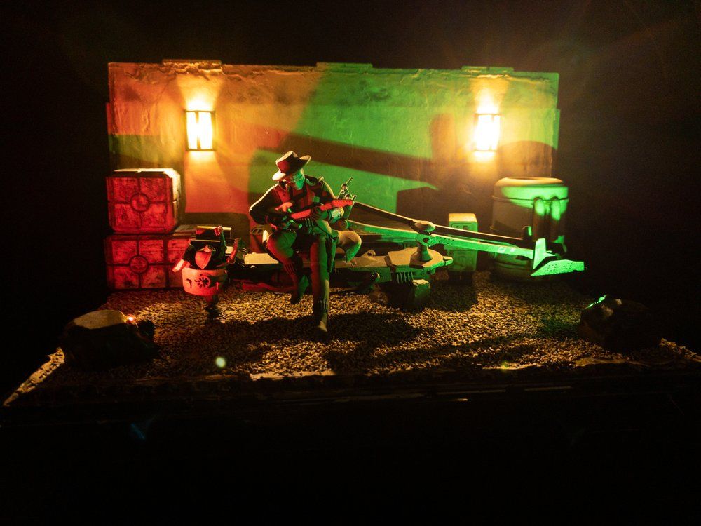 Cad Vaughan Bane - Diorama