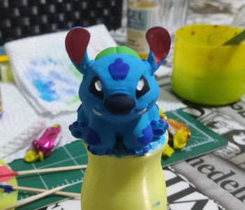 Mistura de bulbassaur e stitch